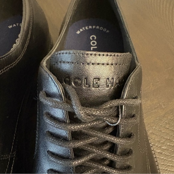 Cole Haan ME Cap Oxford Men's Size 11 Black New With Box Modern Dress Shoe - Picture 6 of 16
